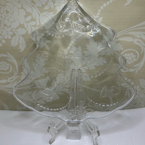 Mikasa Crystal Christmas Tree Clear 13” - Picture 6 of 7